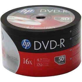 Resim Hp Boş Dvd-R 50'Li Paket 16X 4.7 Gb 120 Min 