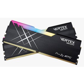 Resim Kıngsman Vertex-B Black Rgb 16GB 5600MHZ Ddr5 KSD516G56C40VTR Pc Ram 
