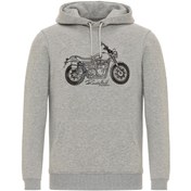 Resim Routefield Erkek Sweatshirt Horst Gri Melanj 