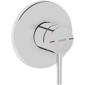 Resim VitrA Origin A42621 Ankastre Lavabo Bataryası, Duvardan Kontrol, Sıva Üstü, Krom 
