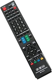 Resim Beyution Replace Universal Remote Control SH-13+L fit for Sharp AQUOS Smart TV/HDTV/ 3D/ LCD/LED TV GB004WJSA GA935WJSA GB004WJSA GJ221-C GB118WJSA LC70LE657U LC70LE745 LC70LE847 LC70LE857U 