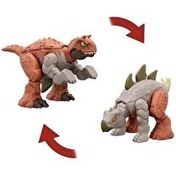 Resim Jurassic World Değişim Serisi Carnotaurus & Stegosaurus HLP07 