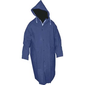Resim Hırsan Pvc Lüks Yağmurluk Pardesü Tipi Lacivert 