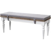 Resim A2 Decor Avanos Bench Açık Gri Minder Büyük 