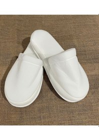 Resim RNS Çift Kat Polyester Havlu Süslenebilir Lohusa Terliği 