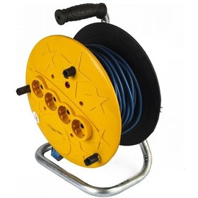 Resim 3x1.5 mm Makaralı Uzatma Kablosu 50 m 