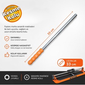 Resim FAYKES Seramik Kesme Makinesi Tutma Kolu 