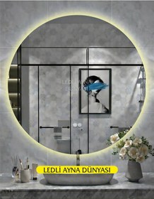 Resim 70 Cm Günışığı Şık Banyo Aynası Led Günışığı Diğer 