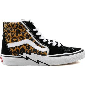 Resim Vans Ua Sk8 Hi Bolt Kadın Günlük Ayakkabı VN0A5JIVBMW1 Siyah 