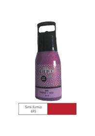 Resim Artdeco Simli Boyutlu Boncuk Boya 695 Kırmızı 