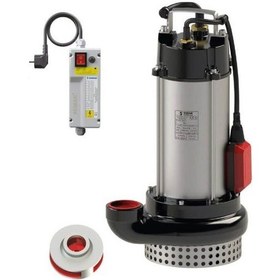 Resim Sumak Sdf 30/2 Y Paslanmaz Gövde Kirli Su Dalgıç Pompa 220 Volt 3 Hp 27 Mss 