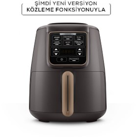 Resim Karaca Air Pro Cook Köz XL Airfryer Walnut Brown 4 Kişilik 