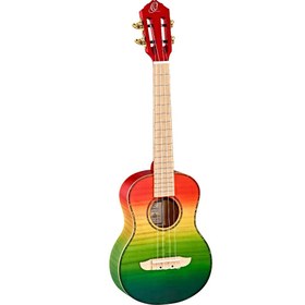 Resim Ortega RUPR-TRI Tenor Ukulele (Tri Color) 
