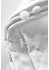 Resim Cheap's Home Beyaz Saten Güneşlik Perde Beyaz 