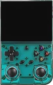 Resim Anbernic RG35XX Pro taşınabilir retro konsolu 64 GB + 5.000 oyun + 30 emülatör PS1, PSP, N64, NDS, SN, GB, GBA - Linux IPS 3,5" oyun konsolu - SVP Game (yeşil, 64 GB (5K oyunlar)) 