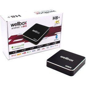 Resim Class Wellbox H8+ Android Tv Box Wi-Fi İnternet Bluetooth HDMI 
