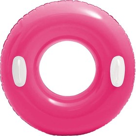 Resim Tutacaklı Parlak Simit - Intex - Pembe - 76 cm (59258) 