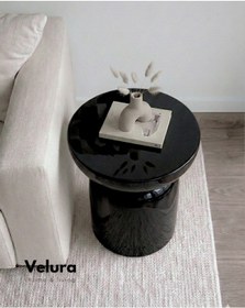 Resim Fargo Mantar Yan Sehpa - Siyah Siyah 