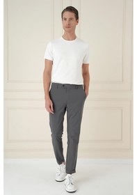 Resim Efor Comfort Fit Beli Lastikli Yan Cep Füme Jogger Pantolon P 1150 Füme 