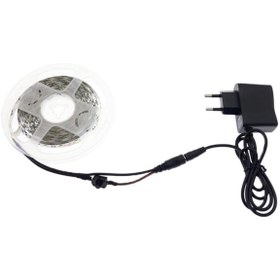 Resim ACIKO Makyaj Masası Için 1 Mtr G. Işığı 3 Çipli Şerit Led Anahtarlı Set 