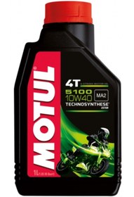 Resim Motul 5100 10w40 Technosynthese Motosiklet Yağı (1 LT.) 