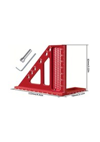 Resim Boatshop1 Yükseltildi 2si 1 Arada Alüminyum Ahşap İşleme Kare Seti Genişletilmiş 3d Çok Açılı Pusula 