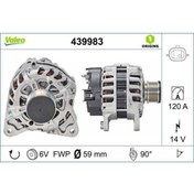 Resim Valeo Alternatör 14v 120a Renault Captur I 13 Clıo Iv 12 Kangoo 12 Megane Iv 15 Kadjar 15 Dacıa Duster 10 
