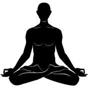 Resim Yoga Yapan Adam Sticker Duvar Dekor Sticker 40 X 40 Cm 