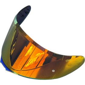 Resim Scharf mt V12B Uyumlu Darkred Vizör - Stinger / Thunder 3 Sv Uyumlu Kask Camı (Önden Açılan Model Uyumlu) 