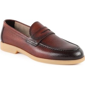 Resim Libero L5956 Erkek Kauçuk Taban Bağcıksız Günlük Loafer Ayakkabı Taba 