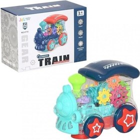 Resim Can Ali Toys Kutuda Pilli Çarp Dön Tren Çok Renkli 