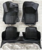 Resim Volkswagen Polo 6r-6c Uyumlu 2012-2018 5d Havuzlu Karbon Dizayn Paspas Seti 
