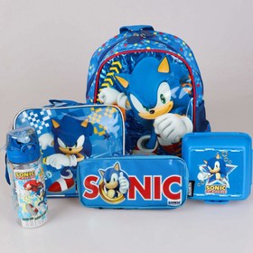 Resim Sonic YENİ SEZON LİSANSLI TEK BÖLMELİ KÜÇÜK BOY 32 CM ANAOKUL ÇANTASI,BESLENME ÇANTASI,KALEM ÇANTASI 