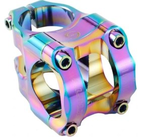 Resim Lunje 31.8mm Alüminyum Dayanıklı Rainbow Renk Değiştiren Gidon Boğazı Brm Bisiklet 