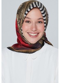 Resim Armine Özel Nostalji Serisi Sura İpek Eşarp Modelleri 7473DS-25 