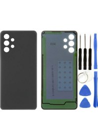 Resim Samsung A32 Sm-a325 Uyumlu Arka Pil Kapağı Siyah + Tamir Seti Çok Renkli 