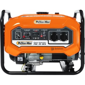 Resim Oleomac Pge 35 Dcs Eur5 Benzinli Ipli Monofaze Jeneratör 3.5 Kva 