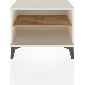 Resim Arges Komodin Tek Raflı 60x30x48 Aytaşı-çam Aytaşı 