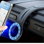 Resim 1 adet FlexiMounts Manyetik Araç Telefon Tutucu, Çıkarılabilir ve Bükülebilir Alüminyum Kol, Silikon Gösterge Paneli Montajı, Çoğu Araçla Uyumlu 