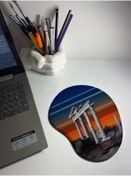 Resim Apollon Tapınağı-side Temalı Bilek Destekli Mouse Pad 