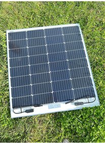 Resim Esnek Güneş Paneli Monokristal Halfcut 100w 