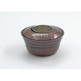 Resim El Yapımı Çekiç Dövmesi Ehli Keyf %100 Saf Bakır Bakır 