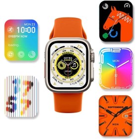 Resim Epilons Ws28 Ultra 49mm Siri Tansiyon Ateş Nabız Ölçer Akıllı Saat 