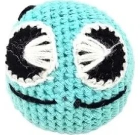 Resim Amigurumi Kedi Oyuncağı - Turkuaz Emoji Tasarım 
