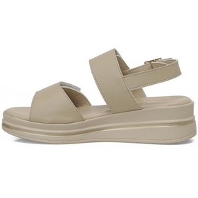 Resim Polaris 325623.z 5fx Bej Kadın Dolgu Topuk Sandalet 000000000102005963 Bej 