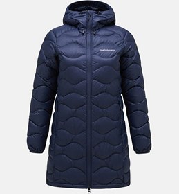 Resim Peak Performance Lacivert Kadın Kapüşon Yaka Mont G79627010_W Helium Down Parka 