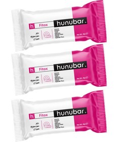 Resim HUNUBAR - Fitox Bar 40 gr X 3 Adet 