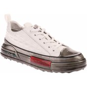 Resim Voyager V25KA-0058 Beyaz Cilt Deri Erkek Sneaker Ayakkabı 