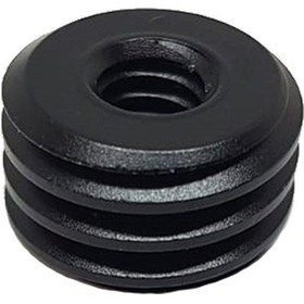 Resim 1/4 İnç Tripod Vidasını 5/8 Inçe Dönüştürücü Vida Adaptörü Siyah 