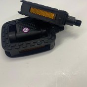 Resim BMX BİSİKLET PEDAL İNCE DİŞ REFLEKTÖRLÜ SAĞ SOL TAKIM BİLYALI 